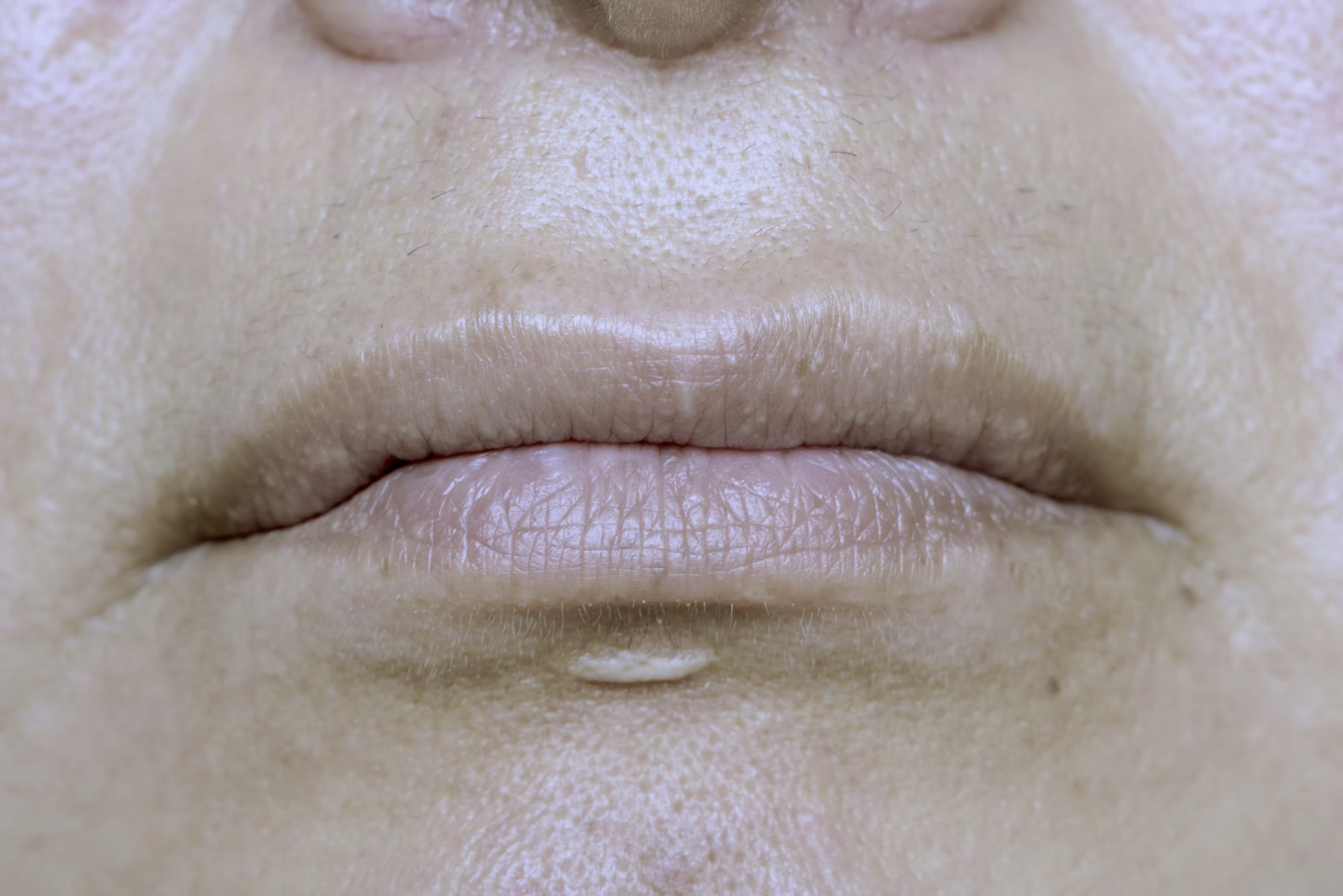 Detalle de unos labios